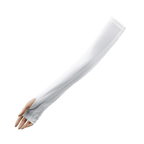 GoPlayer Men's Anti-UV Cooling Palm Sleeves (White)