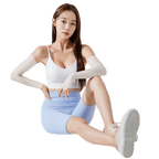 GoPlayer Women's Cool Sun Protection Sleeves (White)