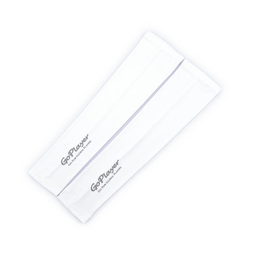 GoPlayer Anti-UV Cooling Sleeves (White)