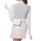 GoPlayer レディース 抗 UV 速乾性日焼け防止服 (ホワイト)