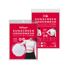 GoPlayer レディース 抗 UV 速乾性日焼け防止服 (ホワイト)