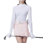 GoPlayer レディース 抗 UV 速乾性日焼け防止服 (ホワイト)