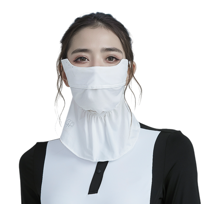 GoPlayer Stylish Breathable Sun Protection Face Mask (White)