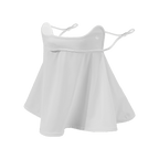 GoPlayer Women's Cool Sunscreen Mask (Light Gray)