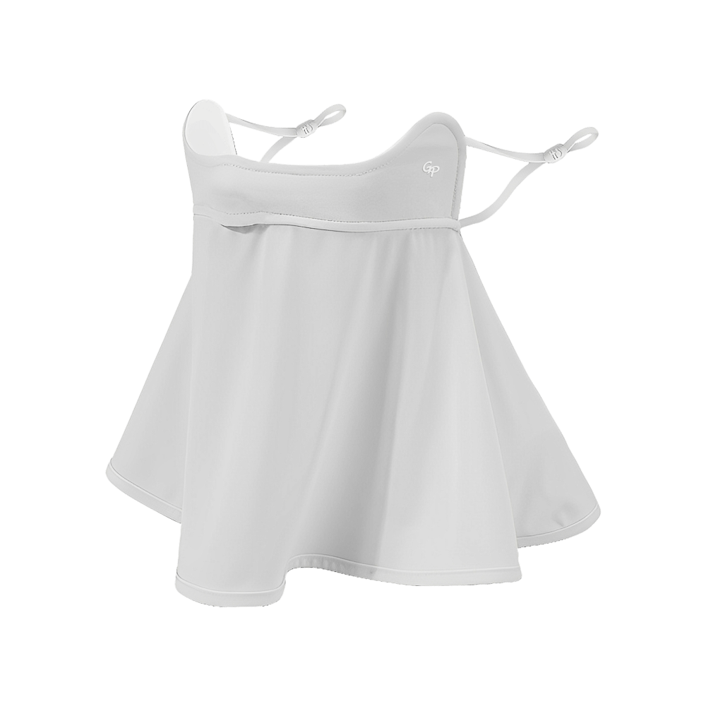 GoPlayer Women's Cool Sunscreen Mask (Light Gray)