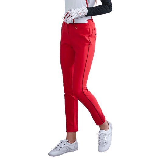 GoPlayer Women's Stretch Golf Pants Red
