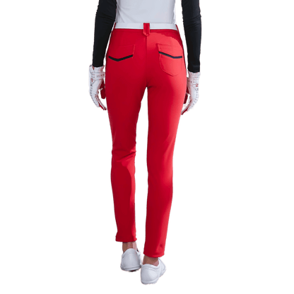 GoPlayer Women's Stretch Golf Pants Red