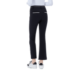 GoPlayer Women's High Waist Elastic Golf Pants (Black)