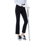 GoPlayer Women's High Waist Elastic Golf Pants (Black)
