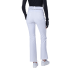 GoPlayer Women's High Waist Elastic Golf Pants (White) 2024