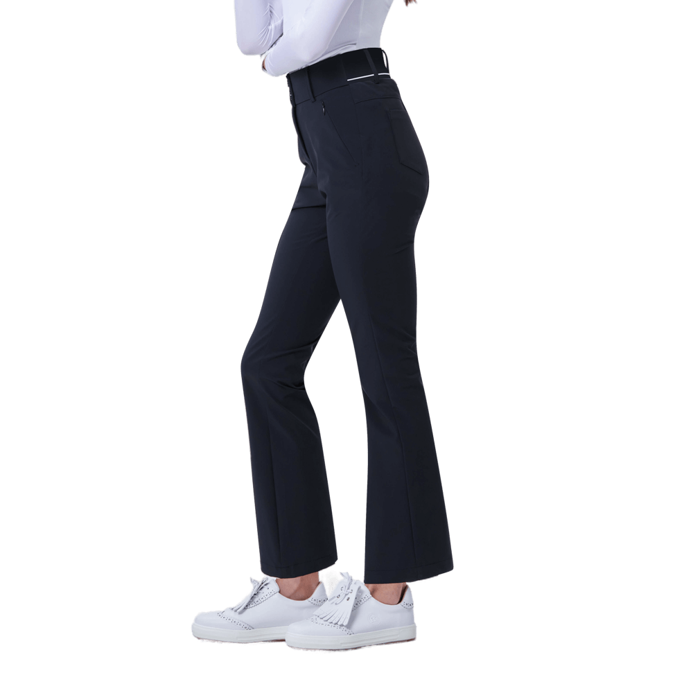 GoPlayer Women's High Waist Elastic Golf Pants (Black) 2024