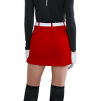 GoPlayer Women's Elastic Waist Golf Skirt 