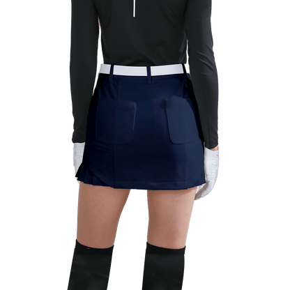 GoPlayer Women's Elastic Waist Golf Skirt 