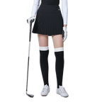 GoPlayer レディース エラスティック ゴルフ パンツ スカート (ブラック)