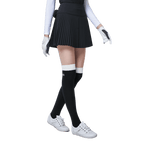 GoPlayer レディース エラスティック ゴルフ パンツ スカート (ブラック)