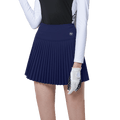 GoPlayer女彈性高爾夫褲裙(深藍)
