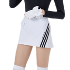 GoPlayer Women's Golf A-Line Skirt (White)