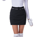 GoPlayer Women's Golf Belt Hip Skirt (Black)