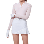 GoPlayer Women's One-piece Sun Protection Sleeve Suit (Pink)