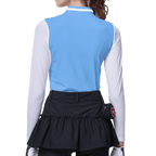 GoPlayer Women's One-piece Sun Protection Sleeve Suit (Light Blue)