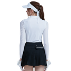 GoPlayer Women's Golf Long Sleeve Sun Protection Sleeve Sleeves (White)