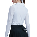 GoPlayer Women's Golf Long Sleeve Sun Protection Sleeve Sleeves (White)
