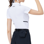 GoPlayer Women's Cool and Breathable Short-Sleeve T-Shirt (White)