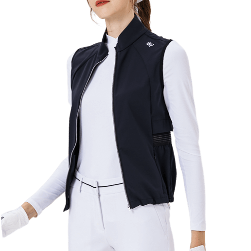 GoPlayer Ladies' Golf Waterproof Sports Vest (Black)