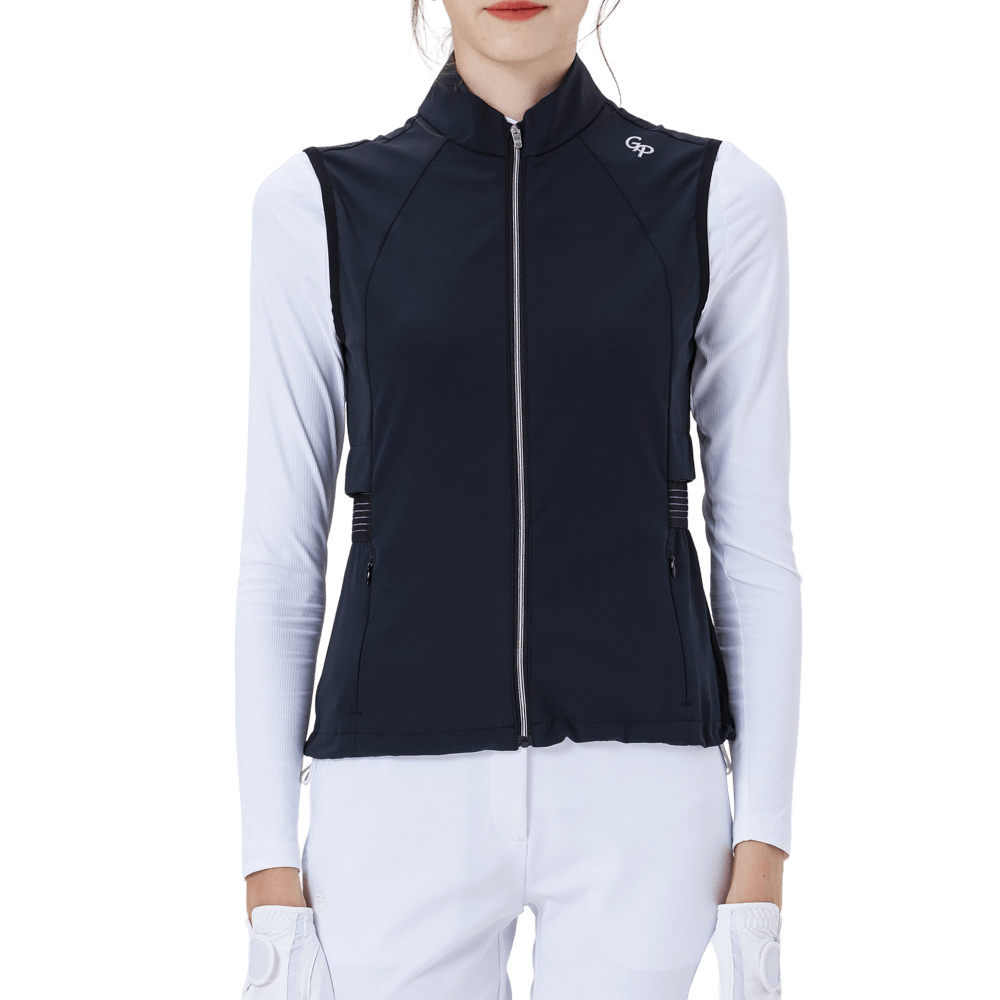 GoPlayer Ladies' Golf Waterproof Sports Vest (Black)