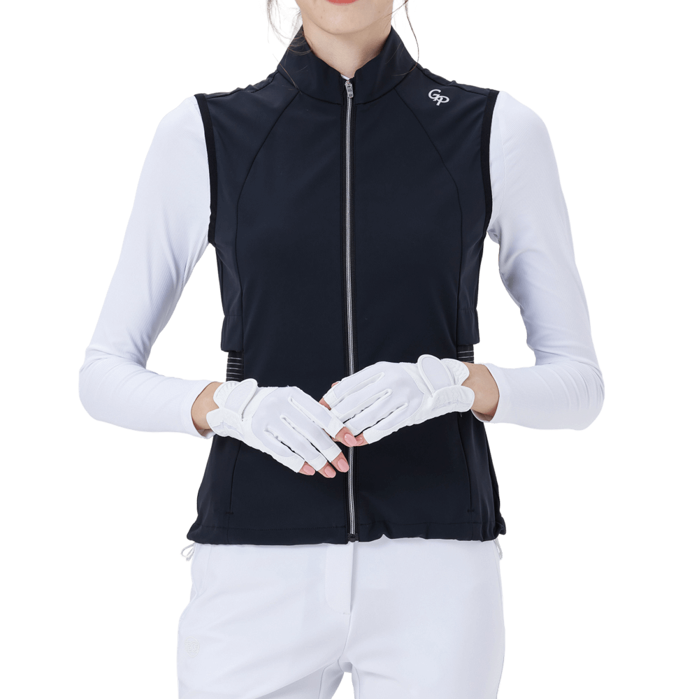 GoPlayer Ladies' Golf Waterproof Sports Vest (Black)
