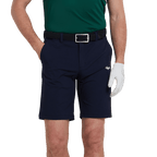 GoPlayer メンズ パンチング エラスティック ゴルフ ショーツ (ライト グレー)