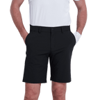 GoPlayer メンズ パンチング エラスティック ゴルフ ショーツ (ライト グレー)