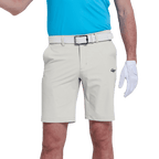 GoPlayer男沖孔彈性高爾夫短褲(淺灰)2025