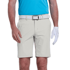 GoPlayer男沖孔彈性高爾夫短褲(淺灰)2025