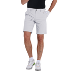 GoPlayer彈性腰圍快乾高爾夫短褲(白)