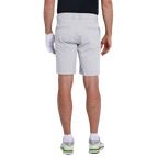 GoPlayer彈性腰圍快乾高爾夫短褲(白)