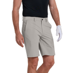 GoPlayer メンズ ゴムウエスト ゴルフ ショーツ (ライトグレー)