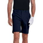 GoPlayer メンズ ゴムウエスト ゴルフ ショーツ (ネイビー ブルー)