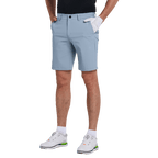 GoPlayer Men's Elastic Waist Golf Shorts (Sailor Blue)
