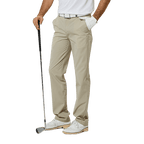 GoPlayer男彈性腰高爾夫長褲(米)