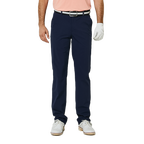 GoPlayer メンズ ウエストゴム ゴルフ パンツ (ネイビー ブルー)