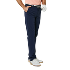 GoPlayer メンズ ウエストゴム ゴルフ パンツ (ネイビー ブルー)