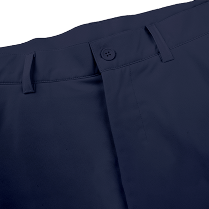 GoPlayer Men's Elastic Waist Golf Pants (Dark Blue)