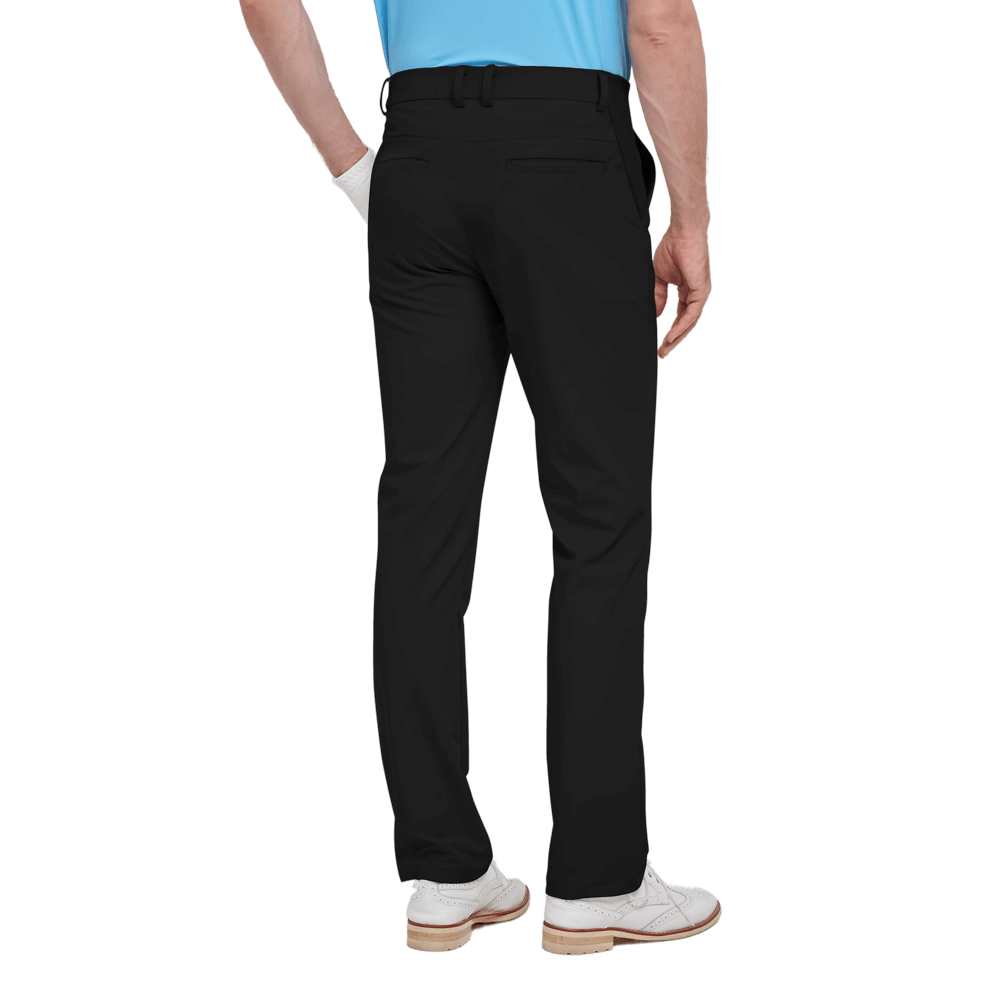 GoPlayer Men's Elastic Waist Golf Pants 2023 (Black)