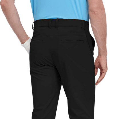 GoPlayer Men's Elastic Waist Golf Pants 2023 (Black)