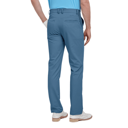 GoPlayer Men's Elastic Waist Golf Pants 2023 (Light Blue)