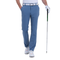 GoPlayer Men's Golf Perforated Breathable Golf Pants (Navy Blue)