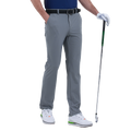 GoPlayer Men's Golf Perforated Breathable Golf Pants (Dark Gray)
