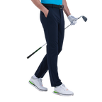 GoPlayer メンズ 穴あき通気性ゴルフ パンツ (ネイビー ブルー)