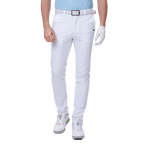GoPlayer Men's Perforated Water-Repellent Golf Trousers (White) 2024